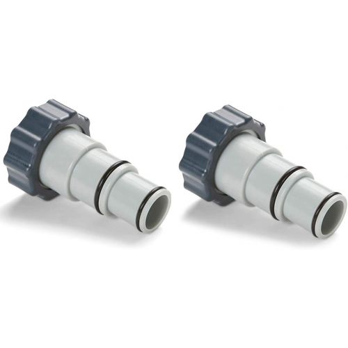 인텍스 Intex Replacement Hose Adapter A w/Collar for Threaded Connection Pumps (Pair)