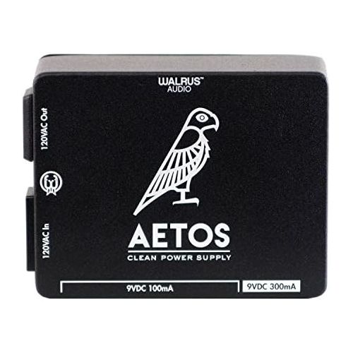  Walrus Audio Aetos 8 Output 120 Volt Power Supply, Limited Edition Black New Artwork