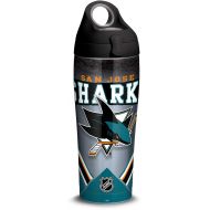 Tervis 1319497 NHL San Jose Sharks Ice Stainless Steel Insulated Tumbler with Lid 24 oz Silver