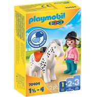 Playmobil Rider with Horse 70404 1.2.3 Playmobil for Young Kids