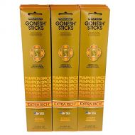 인센스스틱 Gonesh Incense - 12 Pumpkin Spice Pack (240 Sticks) Incense Sticks Extra Rich Collection
