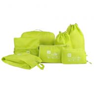 Lumeng Toiletry Bag Travel Best Packing Cubes Set Travel Luggage Organizers Suitcase Travel Accessories (Color : Green)