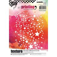 [아마존베스트]Carabelle Studio Art Printing Rubber Texture Stamp, Underneath The Stars, Rectangle for Gel Monoprint Plates, us:one size, Multi-colored