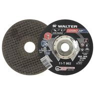 Walter Surface Technologies Walter ZIP Wheel Cutoff Wheel [Pack of 25] - Type 27 Aluminum Oxide Wheel with Integrated Rib Design. Abrasive Cutting Wheels