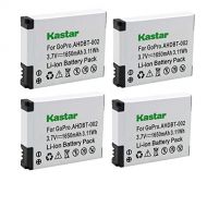 Kastar AHDBT-002 Battery (4-Pack) Replacement for GoPro AHDBT-001, AHDBT-002 Work with GoPro HD HERO1, HERO2, GoPro Original HD Hero Cameras