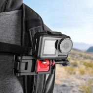 [아마존베스트]Honbobo Backpack Clip Mount Holder Compatible with Insta360 One R/for GoPro Hero 9 8, 7, 6, 5, 4, Session, 3+, 3, 2, 1, Hero (2018), Fusion/Osmo Action Cameras