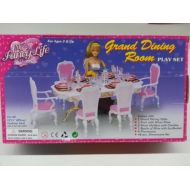 Gloria Doll Sized Grand Dining Room Furniture Accessories