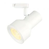 Designers Fountain EVT1032D3-06 Large Solid White Step Cylinder Integrated LED Track Lighting Head, 3000K
