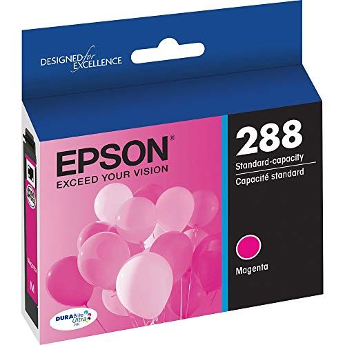 엡손 Epson T288 DURABrite Ultra Ink Standard Capacity Magenta Cartridge (T288320-S) for select Epson Expression Printers