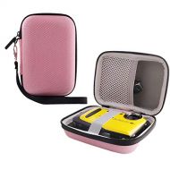 WERJIA Hard EVA Travel Case for Fujifilm FinePix XP120/130/140/80/90 Digital Camera Case (Pink)