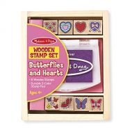 [아마존베스트]Melissa & Doug Butterfly and Hearts Stamp Set