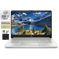 2021 Premium HP Laptop Computer, 15.6 HD Display,Intel i3-10110U Up to 4.1GHz (Beats i5-7200U), 16GB DDR4 RAM, 128GB SSD, HD Webcam, HDMI,Bluetooth, WiFi, Win10 S, 10+ Hours Batter