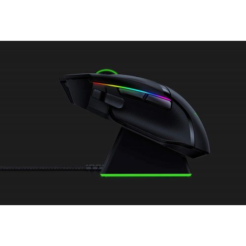레이저 Razer Basilisk Ultimate Wireless Gaming Mouse with Charging Dock