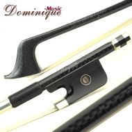 D Z Strad Model 401 Viola Bow Carbon Fiber -Rich and Powerful Tone (14-17 Parisian Eye Frog) (Viola Bow Carbon Fiber)