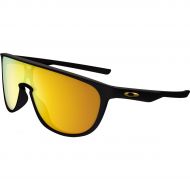 Oakley Mens Trillbe Non-Polarized Iridium Rectangular Sunglasses, Matte Black 24K Iridium, 134 mm