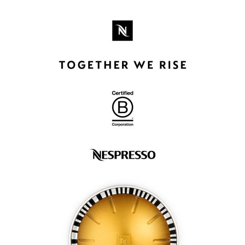 네스프레소 Nespresso Capsules VertuoLine, Intenso, Dark Roast Coffee, 30 Count Coffee Pods, Brews 7.8oz