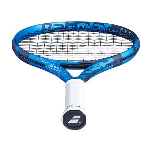 바볼랏 Babolat Pure Drive Lite Tennis Racquet (10th Gen) - Strung with 16g White Babolat Syn Gut at Mid-Range Tension