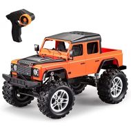 SXDYJ Electric Cars for Kids Ride-on Truck Car, Pickup Toys for Boy Girl Electric Vehicles Car Toy Parental Remote Electric Toy Xmas Birthday Present (Color : Orange)