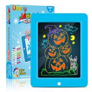 [아마존베스트]Obuby Kids Light Up Drawing Board Magic Pad Draw Tracingwith 9 Light EffectsLED Sketch Tablet Glow in The DarkArt DoodleColor Set EducationalToys Learning Gifts for