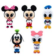 POP Funko Disney Plush Set of 5 Mickey, Minnie, Donald Duck, Daisy Duck and Goofy