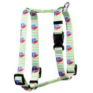 Yellow Dog Design Toy Boats Roman Style H Dog Harness-