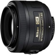 [아마존베스트]Nikon AF-S DX NIKKOR 35mm f/1.8G Lens with Auto Focus for Nikon DSLR Cameras,2183,Black