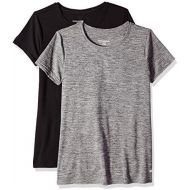Amazon Essentials Womens Tech Stretch Short-Sleeve Crewneck T-Shirt, Pack of 2