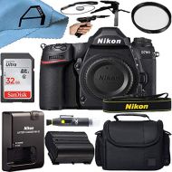 Nikon intl D780 DSLR Camera Body 24.5MP Sensor with SanDisk 32GB Memory Card, Case, Tripod and A-Cell Accessory Bundle (Black)