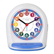 [아마존베스트]Tinload Analog Alarm Clock for Kids, Telling Time Teaching Design, Silent Non Ticking, Increasing Beep Sounds, Battery Operated Snooze and Light Functions