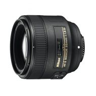 Nikon AF-S NIKKOR 85?mm f/1.8G Lens, Black