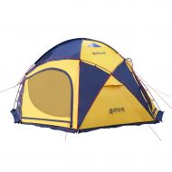 Tent Family Camping Spherical Base Outdoor Camping Thick Rainproof Oversized Camp Activities Camping Wild (Color : Yellow, Size : 510460250cm)