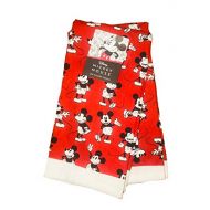 [아마존베스트]Best Brands Disney Mickey Mouse 2 Pack Kitchen 100% Cotton Tea Towels Red Background
