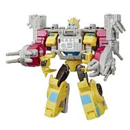 Transformers Toys Cyberverse Spark Armor Bumblebee Action Figure - Combines with Ocean Storm Spark Armor Vehicle to Power Up - for Kids Ages 6 and Up, 5.75-inch