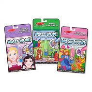 Melissa & Doug On The Go Water Wow Bundle - Makeup & Manicures, Fairy Tale and Animals
