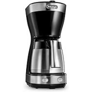 De’Longhi DeLonghi ICM 16710 Filter Coffee Machine with Thermos Flask Black/Silver