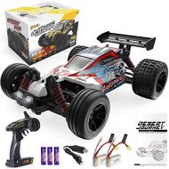 EP EXERCISE N PLAY RC Cars 1:18 Scale High Speed Remote Control Car for Adults Kids Boys, 25+ MPH 4WD All Terrain Off Road Monster Trucks, 2.4GHz Rally Buggy Toys with 2 Rechargeable Batteries for 40