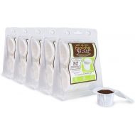 Perfect Pod EZ-Cup Disposable Coffee Filters for Reusable Coffee Pods - 5 Pack (250 Filters) Paper Coffee Pod Filters
