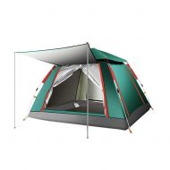 ZCY Outdoor Tent 3-4 People Beach Rainproof Camping Automatic Pop Up Four Sides Ventilation Tent