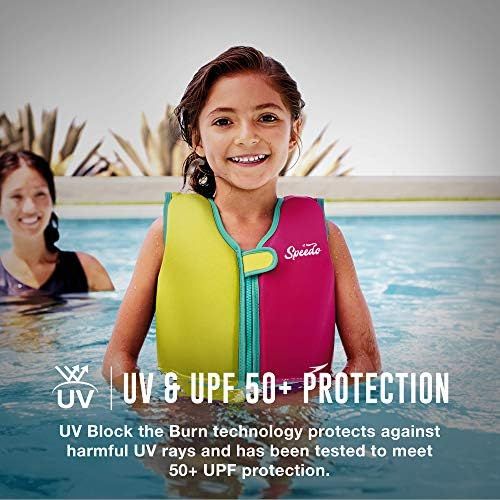 스피도 Speedo Kids UPF 50+ Begin to Swim Classic Swim Vest