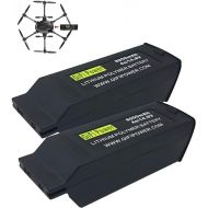Beacon Pet 2-Pack Replacement Battery for YUNEEC Typhoon H Drone, 8050mAh 4S 14.8V LiPO Battery for Typhoon H
