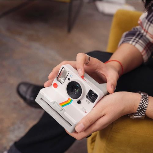 폴라로이드 [무료배송]폴라로이드 원스텝 Polaroid Originals Polaroid OneStep+ White (9015) Bluetooth Connected Instant Film Camera