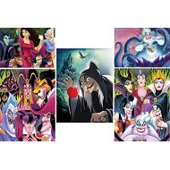 Ceaco Disney Villains 5-in-1 Multipack Jigsaw Puzzle Set