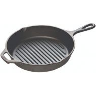Lodge L8GP3 Cast Iron Grill Pan, 10.25-inch