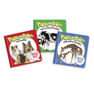 Melissa & Doug Children’s Books 3-Pack - Poke-a-Dot Animal Families