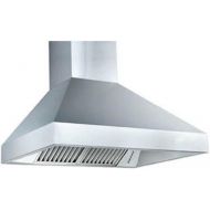 ZLINE Z Line 587-RD-36 1200 CFM Wall Mount Range Hood with Remote Dual Blower, 36, Stainless Steel