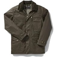 Filson Mens Cover Cloth Mile Marker Coat, Otter Green, XL