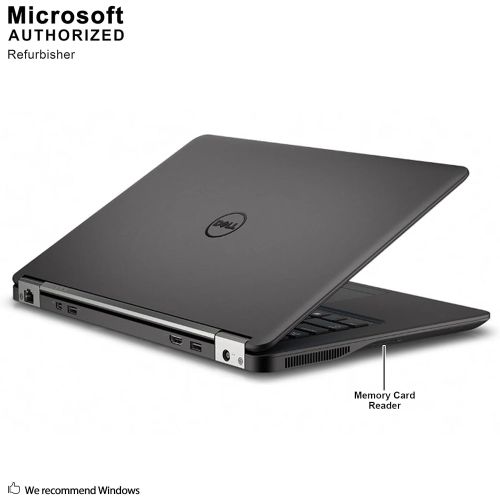  Amazon Renewed Dell Latitude E7450 14in HD High Performance Ultra Book Business Laptop NoteBook (Intel Dual Core i5 5300U, 8GB Ram, 256GB Solid State SSD, Camera, HDMI, WIFI) Win 10 Pro (Renewed)