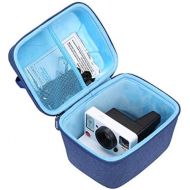 Aproca Hard Travel Storage Case for Polaroid Originals Now I-Type/OneStep 2 / OneStep+ Instant Film Camera (Blue-New Version)