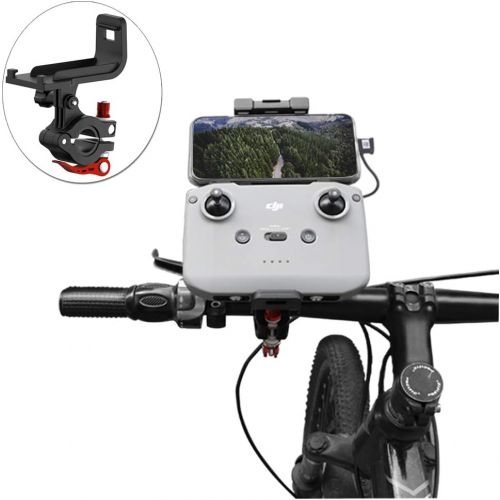  Anbee Mavic Air 2 Remote Control Bike Holder Bar Hand Mount Bicycle Cell Phone Holder Clip Compatible with DJI Mavic 3 / Air 2 2S / Mavic Mini 2 Drone