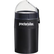Proctor Silex Fresh Grind 4oz Electric Coffee Grinder for Beans, Spices and More, Retractable Cord, Stainless Steel Blades, Black (E167CYR): Power Blade Coffee Grinders: Kitchen &